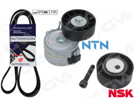 ALTERNATÖR GERGİ KİTİ KÜTÜKLÜ C5 01-04 -XANTIA 99-03 -P206 00 P406 98-04 -P607 2.0HDİ K026PK1745