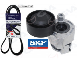 ALTERNATÖR GERGİ KİTİ KÜTÜKLÜ CLIO II - MEGANE II 1.4-1.6 16V-1.5 DCİ - MODUS AC K015PK1200