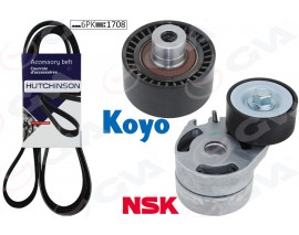 ALTERNATÖR GERGİ KİTİ KÜTÜKLÜ P206-XSARA 1.4HDİ-P407-BERLINGO-C5- 1.6 HDİ KLİMALI K026PK1708