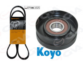 ALTERNATÖR GERGİ KİTİ KÜTÜKSÜZ GOLF7-A3-LEON-CADDY-TIGUAN 13 1.6-2.0TDI CLHA-CRKB-CLHB-CRKA K016PK1025