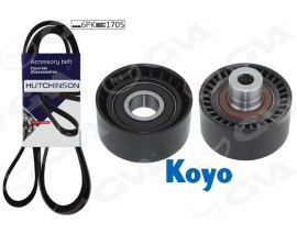 ALTERNATÖR GERGİ KİTİ KÜTÜKSÜZ P206-XSARA 1.4HDİ-P407-BERLINGO-C5- 1.6 HDİ KLİMALI K026PK1708