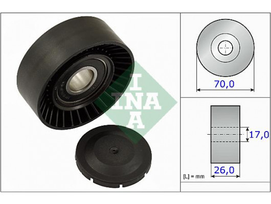 ALTERNATÖR GERGİ RULMANI AVENSIS 00-08 -COROLLA 00-07 1.6VVTİ-1.8VVTİ-RAV 4 1.8VVTİ 00-05