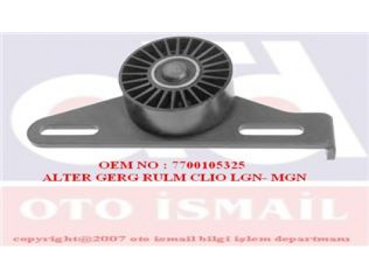 ALTERNATÖR GERGİ RULMANI CLIO II-KNG-MGN 1.4-1.6-1.6 16V 98- -LGN II 1.6 16V 01- -LOGAN-SANDERO