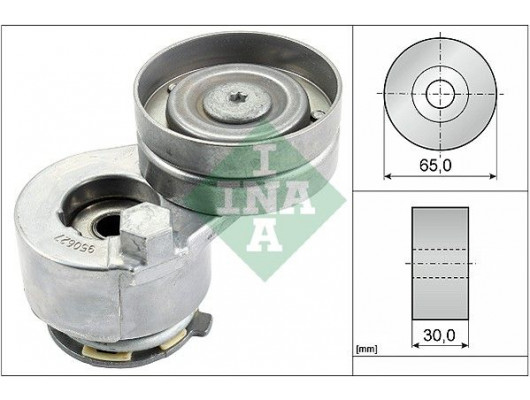 ALTERNATÖR GERGİ RULMANI KÜTÜKLÜ LGN I-II-TRAFIC II 1.8 16V-1.9DCI-2.0 16V-MASTER II 1.9DCI-VIVARO