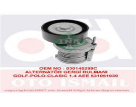 ALTERNATÖR GERGİ RULMANI KÜTÜKLÜ POLO-GOLF4-BORA 1.6-1.4-1.6 16V AEE-ALM-AFH-AHW-BBY-BKY-BBZ-BCB