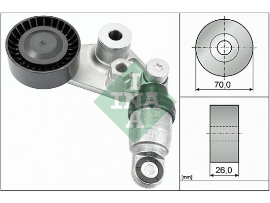 ALTERNATÖR GERGİ RULMANI KÜTÜKLÜ SSANGYONG ACTYON 2.0-KYRON 2.0-2.7 05 REXTON 2.7 04 RODIUS 2.7
