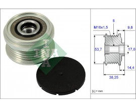 ALTERNATÖR KASNAĞI ASTRA J-CORSA D-INSIGNIA A-MERIVA B-ZAFIRA C-CRUZE 1.2-1.4 XER-NEL-NET-A14XEL 1204293-55580127-55579927-95520019