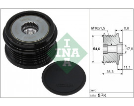 ALTERNATÖR KASNAĞI ASTRA K 1.4 INSIGNIA B 1.5 B14XE-XNT-XFT-XFL-D14XFT-XFL-B15SFT-D15SFT-SFL