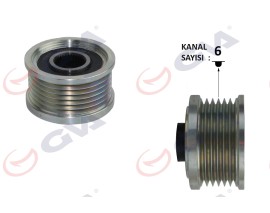 ALTERNATÖR KASNAĞI DOBLO-LINEA 10- /BRAVO 07- 1.6 MJT 6 KANAL