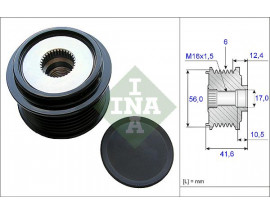 ALTERNATÖR KASNAĞI ŞARZ DİNAMO KASNAĞI TRANSPORTER T6 - AMAROK 2.0 TDI CABD CDNB CDNC CDHB CAEB