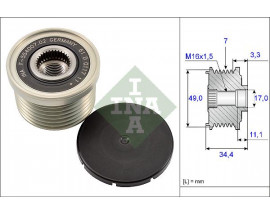 ALTERNATOR RULMANI BMW E81 E87 E82 E88 E90 E91 E92 E93 E60 E70 N43 N52 N54