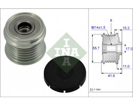 ALTERNATÖR RULMANI VOLVO S40 1.6 1.8 2.0 2.0T T4 96-04 V40 1.6 1.8 2.0 2.0T T4 96-04