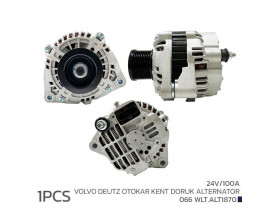 ALTERNATÖR SARJ DİNAMOSU 24V 100A VOLVO DEUTZ OTOKAR KENT DORUK