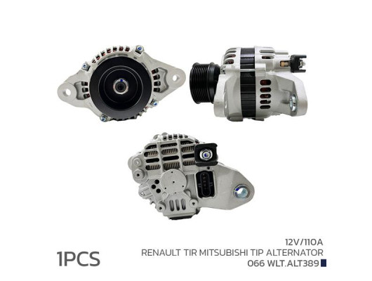 ALTERNATÖR SARJ DİNAMOSU 24V 110A RENAULT TIR MITSUBISHI TIP