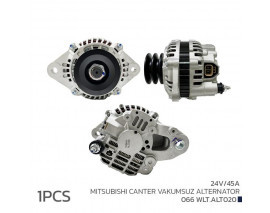 ALTERNATÖR SARJ DİNAMOSU 24V 45A MITSUBISHI CANTER VAKUMSUZ