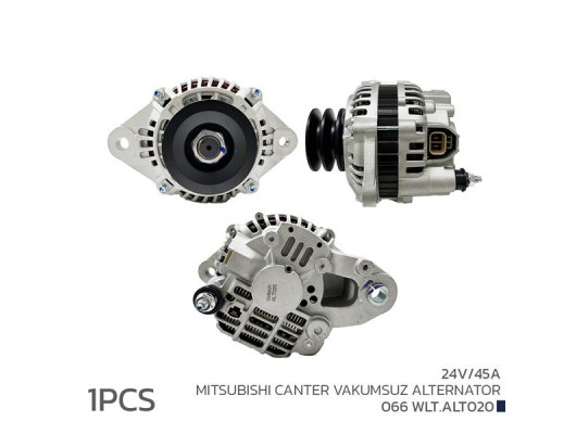 ALTERNATÖR SARJ DİNAMOSU 24V 45A MITSUBISHI CANTER VAKUMSUZ