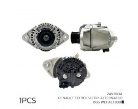 ALTERNATÖR SARJ DİNAMOSU 24V 80A RENAULT TIR BOSCH TIPI
