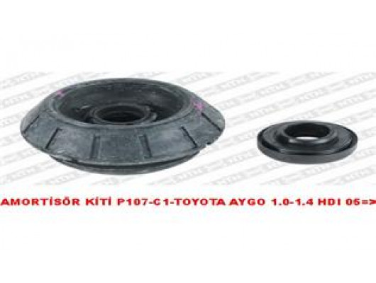 AMORTİSÖR KİTİ P107-C1-TOYOTA AYGO 1.0-1.4 HDI 05
