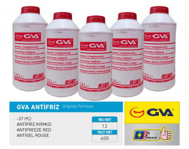 ANTİFRİZ 1.5 LT -37 C KIRMIZI LONG LİFE Koli 12 Ad ORGANIK