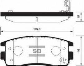 ARKA BALATA ANTARA 2.4-3.2 V6-2.0 CDTI 06 -CAPTİVA 06 GDB1716