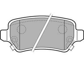 ARKA BALATA ASTRA G 98 ASTRA H 03.05 -MERIVA 05.03 ZAFIRA 00 COMBO 09.02