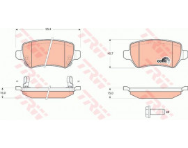 ARKA BALATA ASTRA G 98 ASTRA H 05 MERIVA 03 ZAFIRA 00 COMBO 02