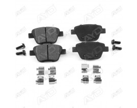 ARKA BALATA CADDY-GOLF6-JETTA-A3-OCTAVIA-SUPERB 10 GDB1841 CİVATA TAKIMLI