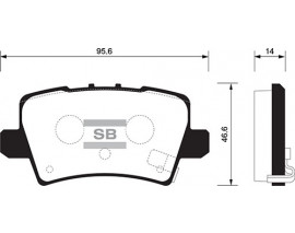 ARKA BALATA CIVIC VII HB 1.4-1.8-2.0 CDTI 06 GDB3408