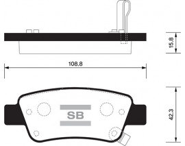 ARKA BALATA CRV III 2.0 I-VTEC 2.2 I-CTDI 07 GDB3446