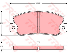ARKA BALATA FIAT CROMA 1.6/2.0/2.0ie/2.0ie TURBO/1.9T/2.5D/2.5TD TMPR 2.0ie
