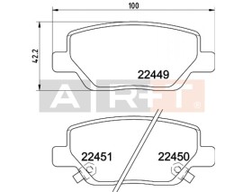 ARKA BALATA FIAT EGEA 15