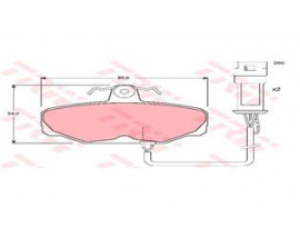 ARKA BALATA FİŞLİ ESCORT IV-SCORPIO-GRANADA-SIERRA