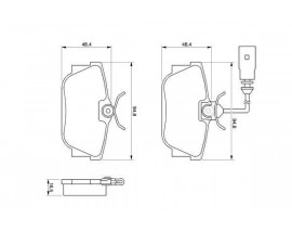ARKA BALATA FİŞLİ TRANSPORTER T4 SHARAN ALHAMBRA