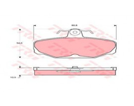 ARKA BALATA FİŞSİZ GRANADA-SCORPIO-SIERRA 97