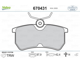 ARKA BALATA FOCUS 98-04 FIESTA 05