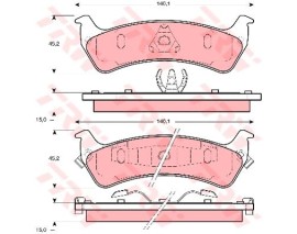 ARKA BALATA GRAND CHEROKEE 4.0İ 91-99 5.2 92-99 ZJ KASA