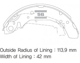 ARKA BALATA KAMPANA HYUNDAI MATRIX 00 SONATA 98-01 1/KIA OPTIMA 2.0cc 01