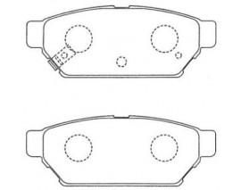 ARKA BALATA MITSUBISHI CARISMA 1.6-1.8 ABS Lİ