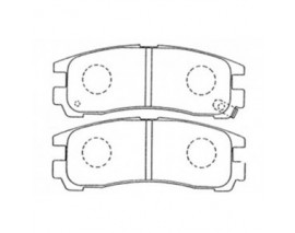 ARKA BALATA MITSUBISHI PAJERO-GALANT TÜM MOTORLAR -SPACE RUNNER TÜM MOTORLAR GDB1023