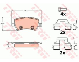 ARKA BALATA MONDEO 07 GALAXY 06 SMAX 06 VOLVO S60 S80 06 V70 07 V60 XC60 FREELANDER 2.2 06 31317483