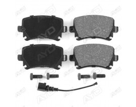 ARKA BALATA PASSAT-CC-CADDY-GOLF5-GOLF6-JETTA-A3-A6-LEON-OCTAVIA-SUPERB 04 CİVATALI FİŞLİ