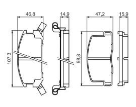 ARKA BALATA TOYOTA MR 2 89-99