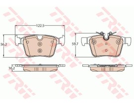 ARKA BALATA VOLVO S90 16 V90 V60 XC60 XC90 14 JAGUAR XE LANDROVER DISCOVERY RANGEROVER EVOQUE 14 17 İNÇ JANT