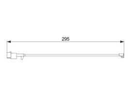 ARKA DİSK BALATA İKAZ KABLOSU IVECO DAILY 06 295mm