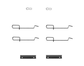 ARKA DİSK BALATA TEL SEKMAN SETİ CLIO 1.2 96-98 CLIO II 1.4 16V-1.6 99-04 P206 1.4 16V 03