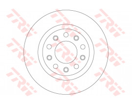 ARKA FREN AYNASI ALFA ROMEO GIULIETTA 10 1.4TB-1.6JTDM 264x5DxDOLU