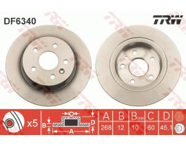 ARKA FREN AYNASI ASTRA J 09 MOKKA 13 CRUZE 09 AVEO 11 TRAX 12 268.5x12x5DL DOLU 569074-95527032-95527032