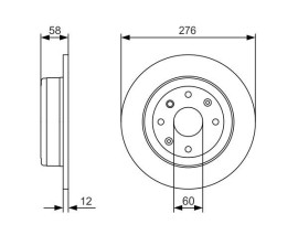 ARKA FREN AYNASI CHEVROLET EPICA 2.0-2.5-2.0D 06