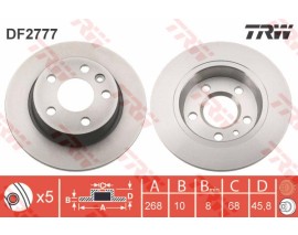 ARKA FREN AYNASI GALAXY 1.9TDİ-2.0İ-2.3 16V-2.8İ V6 95-03