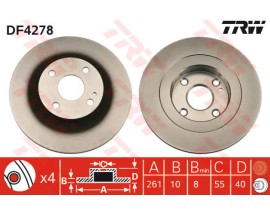 ARKA FREN AYNASI MAZDA 323 C V 94-98 -323 F VI 98-04 -323 S VI 98-04